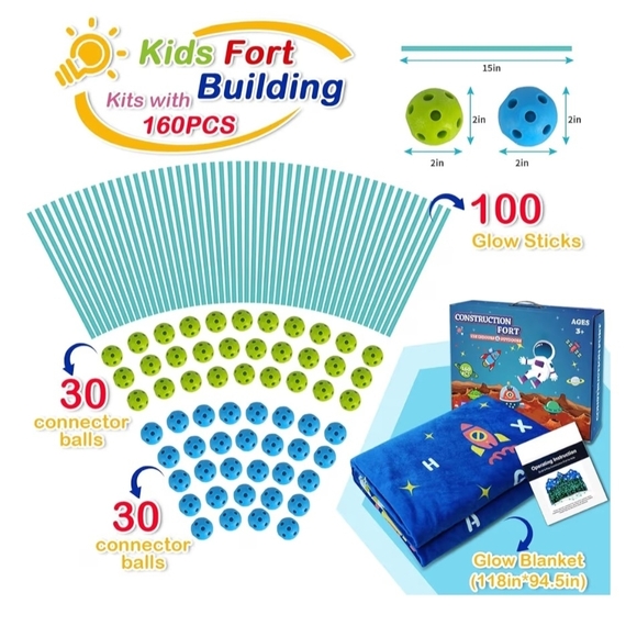 Fort Building Set - STEM - Picture 4 of 5